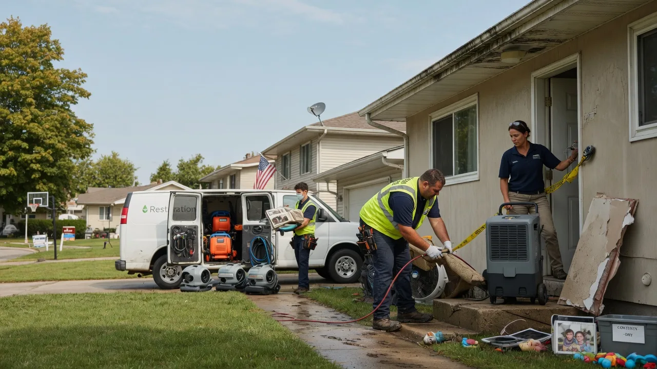 Water Damage Restoration in Green Bay, WI near me